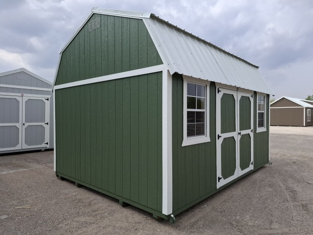Side Lofted Barn - 12x16