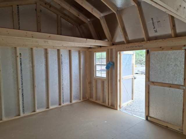 Side Lofted Barn - 12x16