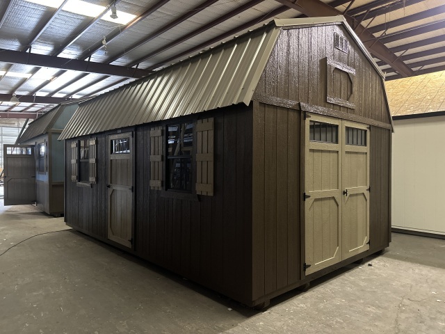 Side Lofted Barn - 12x20