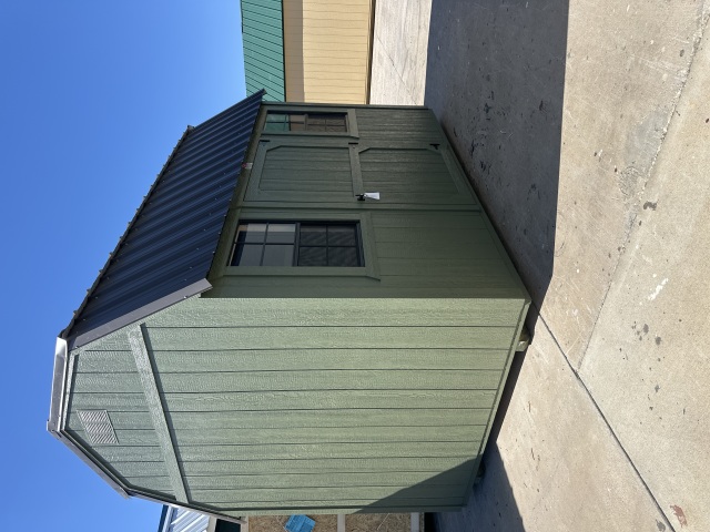 Side Lofted Barn - 8x12
