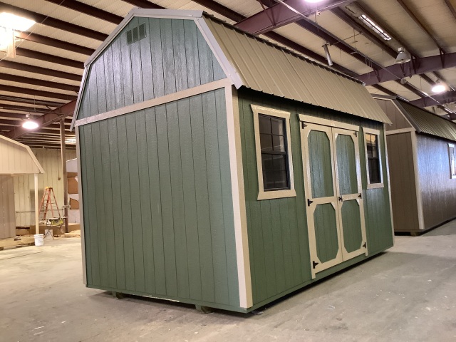 Side Lofted Barn - 10x16