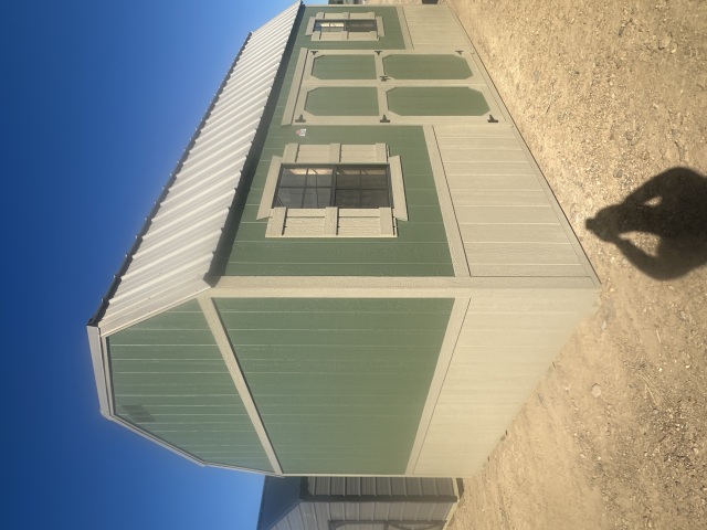 Side Lofted Barn - 12x20
