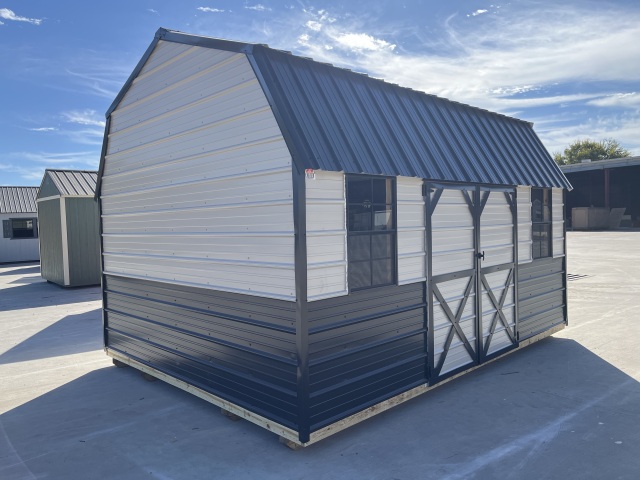 Side Lofted Barn - 12x16