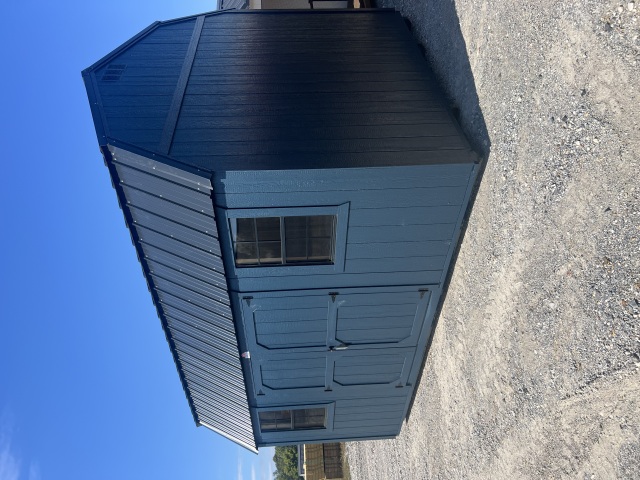 Side Lofted Barn - 12x16