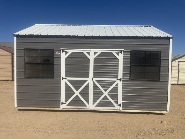 Side Lofted Utility - 10x16