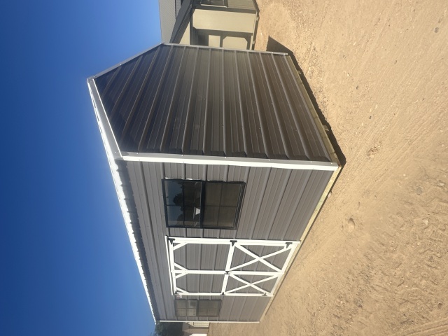Side Lofted Utility - 10x16