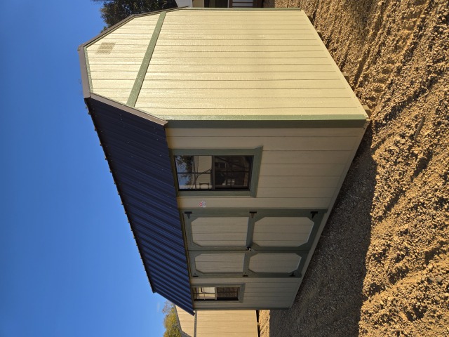 Side Lofted Barn - 12x16